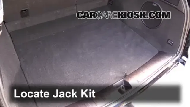 2014 Acura RDX 3.5L V6 Levantar auto Usar el gato para levantar el auto